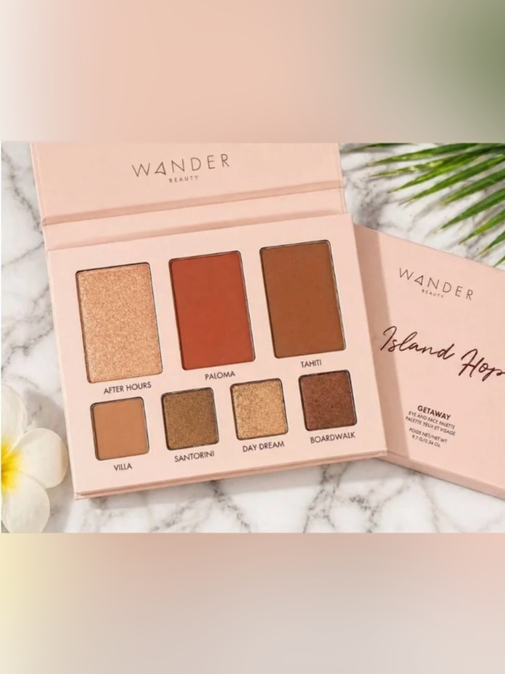 Wander Beauty Island Hops Eyes and Face Palette - New With Box